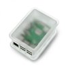 Obudowa TEKO dla Raspberry Pi Model 3B+/3B/2B z nakładką GPIO - matowa