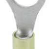 Insulated ring cable lug, 4.0-6.0 mm², AWG 12 to 10, 10.5 mm, M10, yellow, 3241214