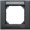 MERTEN M-PLAN Ramka 1 pojedyncza z polem opisowym antracytowy MTN476114 SCHNEIDER ELECTRIC