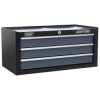 Sealey AP3503TB Mid-Box 3 Drawer with Ball Bearing Slides - Black/Grey