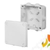 Puszka natynkowa hermetyczna PK-4 z wkładem 5x10mm IP55 biały 0233-01 ELEKTRO-PLAST NASIELSK