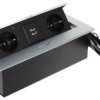 Listwa zasilająca meblowa 2-gniazda + 2xUSB FPS-2S2U/CABLE