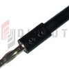 Adapter ADA 1056-BK wtyk banan 4mm gniazdo 2mm 10A