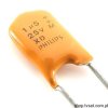 2222-128-26158 1.5uF 25V Solid Tantalum R5.08 PHILIPS