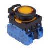 CW1L-A1E20Q3Y Yellow 12V illuminated Maintained Push Button Switch 2NO IP65 IDEC