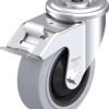 Blickle 626481 LER-POEV 100KA-FI-SG Rolka obrotowa z blachy stalowej Średnica koła: 100 mm Maksymalne obciążenie: 150 kg