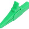 Krokodylek bezp. gn. 4mm KK262-GN CAT II 1000V 19A zielony