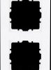 402813008 HK07 - 4-way cover frame, Arctic white