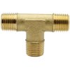 T connector, 60 bar, brass, for pipe systems, 112714
