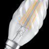 4058075434202 LED candle STAR E14, 4 W, 470 lm, 2700 K, filament