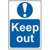 Scan 0255 Keep Out - PVC 200 x 300mm