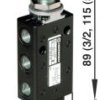 Zawór tłoczkowy ręczny i mechaniczny Super X Norgren 03040302 3/2-drożny, G1/8
