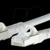 1308457088-E Patch cord RJ45 Cat.6A AWG26 S/FTP LSHF 7.0 m white