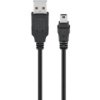Kabel Usb 2.0 Hi-Speed, Czarny - Długość Kabla 0.15 M
