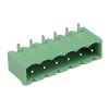 6-Way 5.08mm Horizontal PCB Header Closed Ends 15A 300V