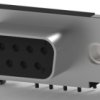 D-Sub socket, 9 pole, standard, equipped, angled, solder pin, 5788796-1