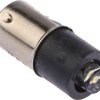 Żarówka sygnalizacyjna LED Biały 110V ac BA9s średnica 4.8mm długość 26mm