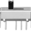 Przełącznik suwakowy, montaż PCB, 30V dc, 300 mA przy 30 V DC, -25 → +85°C, KNITTER-SWITCH