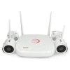 Zestaw do monitoringu bezprzewodowego WiFi - rejestrator + 2x kamera - Zamel ZMB-01