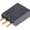 Gniazdo PCB 3 -pinowe raster: 2.54mm typu płytka – płytka Proste Przewlekany