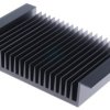 Radiator 150 x 240 x 46mm 0.4K/W Uniwersalny Prostokątny Alu