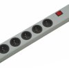 Listwa zasilająca, 16A, 250 V, 5 wtykowa Typ E - gniazdo francuskie