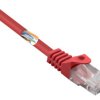 kabel LAN Renkforce RF-5043992, 1 szt., RJ45, CAT 5e, U/UTP, 0.25 m, czerwony