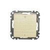 Łącznik 2-biegunowy, brzoza, efekt drewna, Sedna Design i Elements SDD180102
