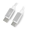 Przewód eXtreme USB C - USB C - 1m - biały