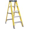 Sealey FSL5 Fibreglass Step Ladder 4-Tread EN 131