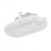 Oprawa kanałowa OVAL LED BASIC 4,7W 450lm 840 IK10, IP44 233623