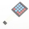 Sealed Membrane 4X4 Button Pad With Sticker