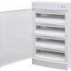 Rozdzielnica modułowa 4x18 natynkowa drzwi białe / IP 40 400V AC / ECT 4x18PO-s 001100321