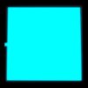 EL Panel - Light Blue 10cm x 10cm