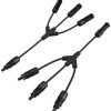 adapter Sygonix 3 to 1 Y cable 1500V SY-6407992, gniazdka: 3, 1, 36 cm