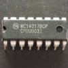 CMOS 4017 DIP16/25 ON