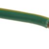 Jednożyłowy Kabel Sterowniczy Csa 2,5 Mm, Maks. +70C 1000 V Zielony/Żółty, Rs...
