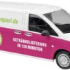 Busch 51106 H0 Model samochodu Mercedes Benz Vito, wiadomość w butelce