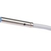 Czujnik indukcyjny O4mm 25 mm quasi w jednej płaszczyźnie Sn: 2,5 10-30V DC PNP NO kabel 2m PVC IP67 niklowane srebro IBR4010H