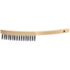 Matador 07820001 Wire Brush Steel Curved 5 Rows Wooden Handle