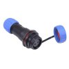 2 Pin Waterproof W13 Female Socket Cable Connector IP68