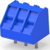 PCB terminal, 3 pole, pitch 5 mm, AWG 22-14, 10 A, screw connection, blue, 1776252-3