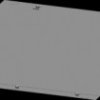 Roof plate, steel, (W x H x D) 600 x 1.5 x 800 mm, 8PQ2306-8BA01