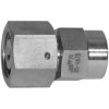 Pressure gauge connection fitting, L 36 mm, 315 bar, stainless steel, for compressed air, liquids, natural gas, hydraulics, 1123