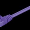 95563 1,5m Cat.5e U/UTP network cable, violet