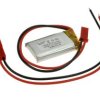 Akumulator; Li-Po; 602035; 3,7V; 380mAh; 6x20x35mm; Zabezpieczenie PCM; konektor+ gniazdo 2,54*2piny; AKYGA; RoHS