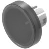 EAO 61-9642.1 Lens flush mounting smoked D19,7 plastic transparent