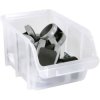 raaco 130103 Storage bin Transparent Practical storage solution