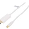 CV0123 Kabel HDMI/mini DisplayPort o długości 2m