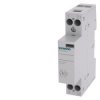 INSTA contactor with 1 NO contact and 1 NC contact Contact for 230 V AC, 400V 20A Control 230 V AC 5TT5801-0